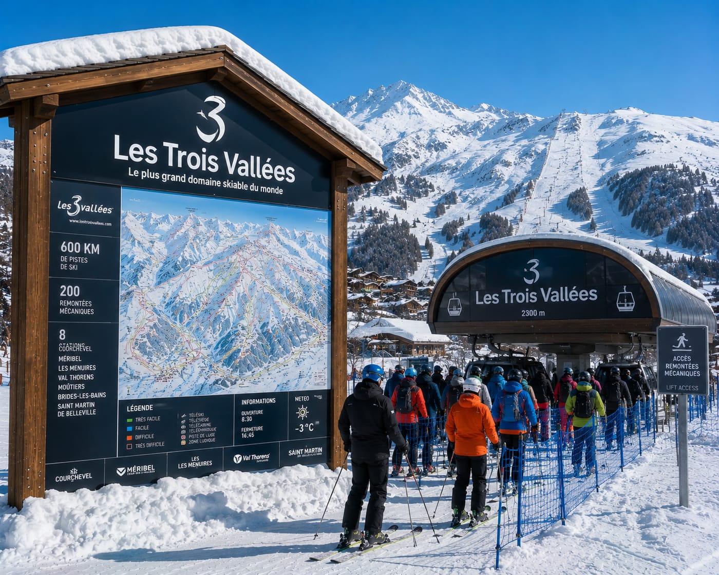 Les Trois Vallées